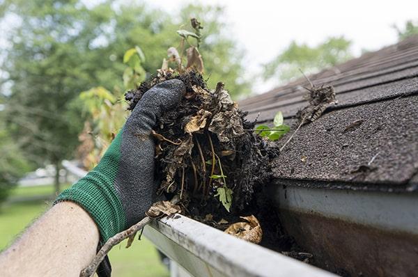 we offer maintenance plans for regular gutter cleaning to keep your gutters in optimal condition